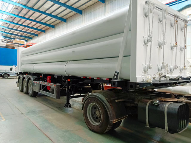 12Tubes 40ft Jumbo Tube Trailer
