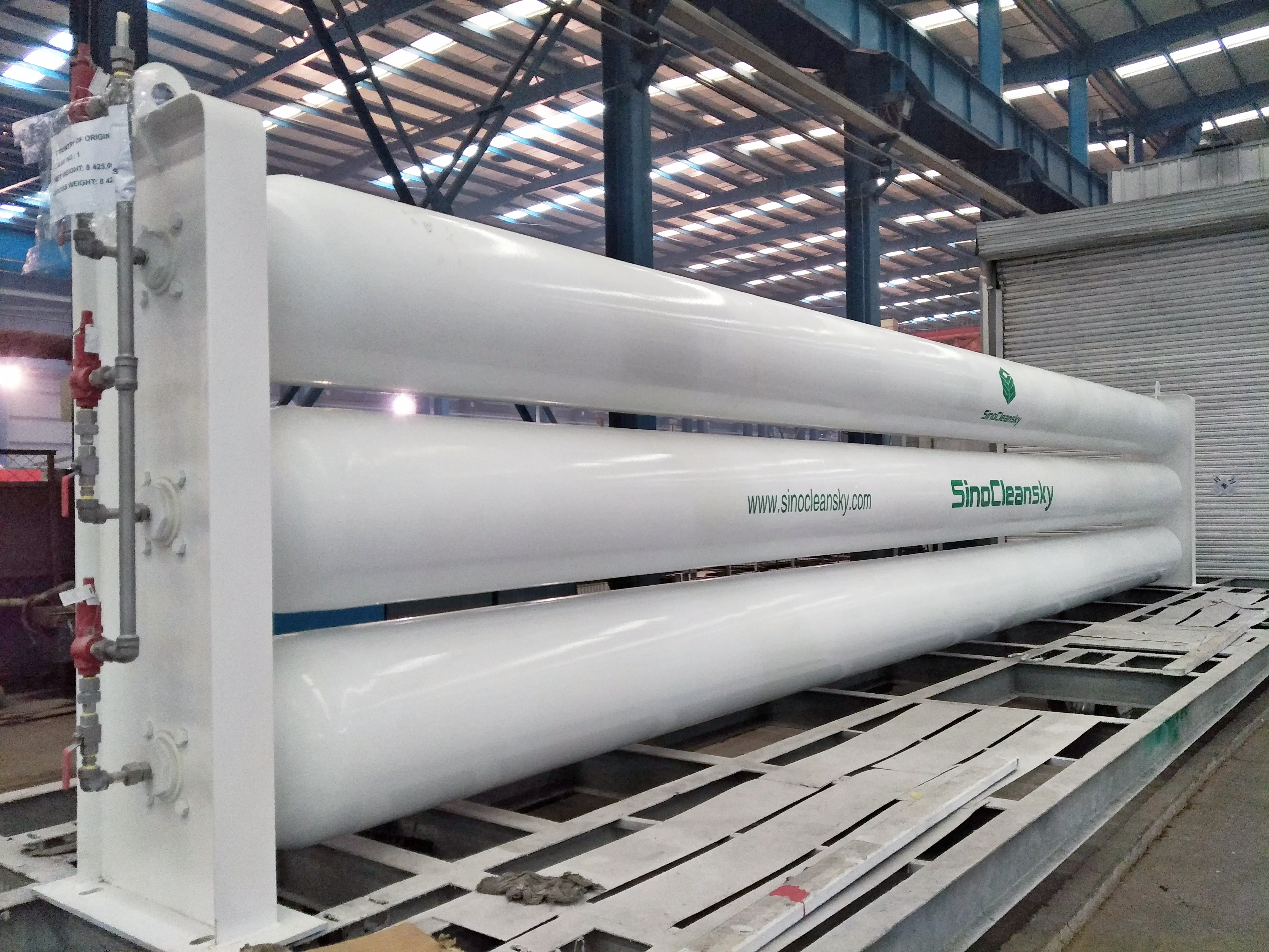 CNG Jumbo Tube Cascade