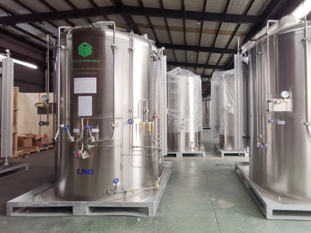 5000L LNG Microbulk Regas Station