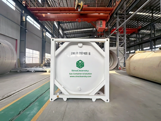 20ft 16bar LNG ISO Tank Container