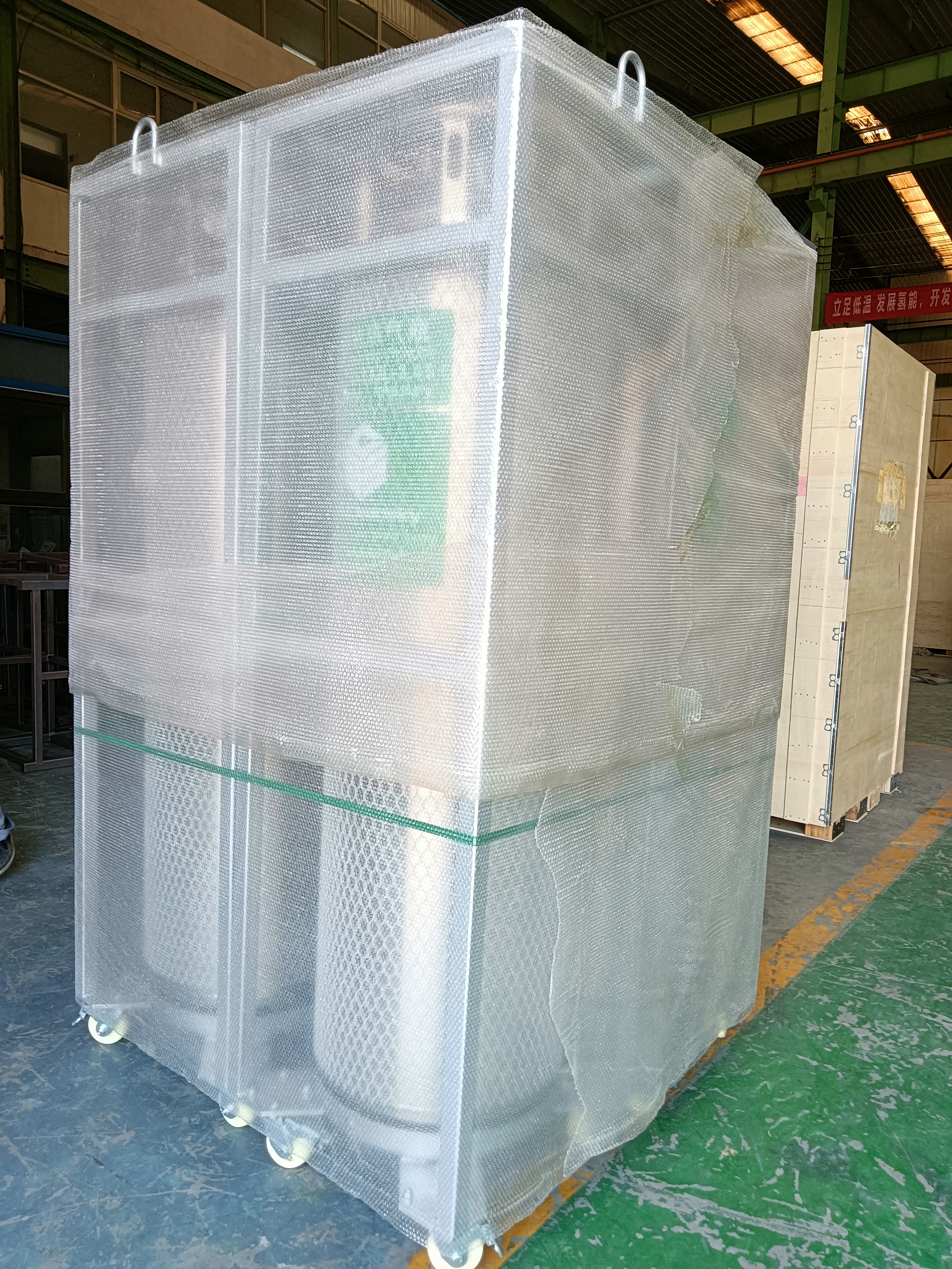 embalagem de cilindro criog&ecirc;nico