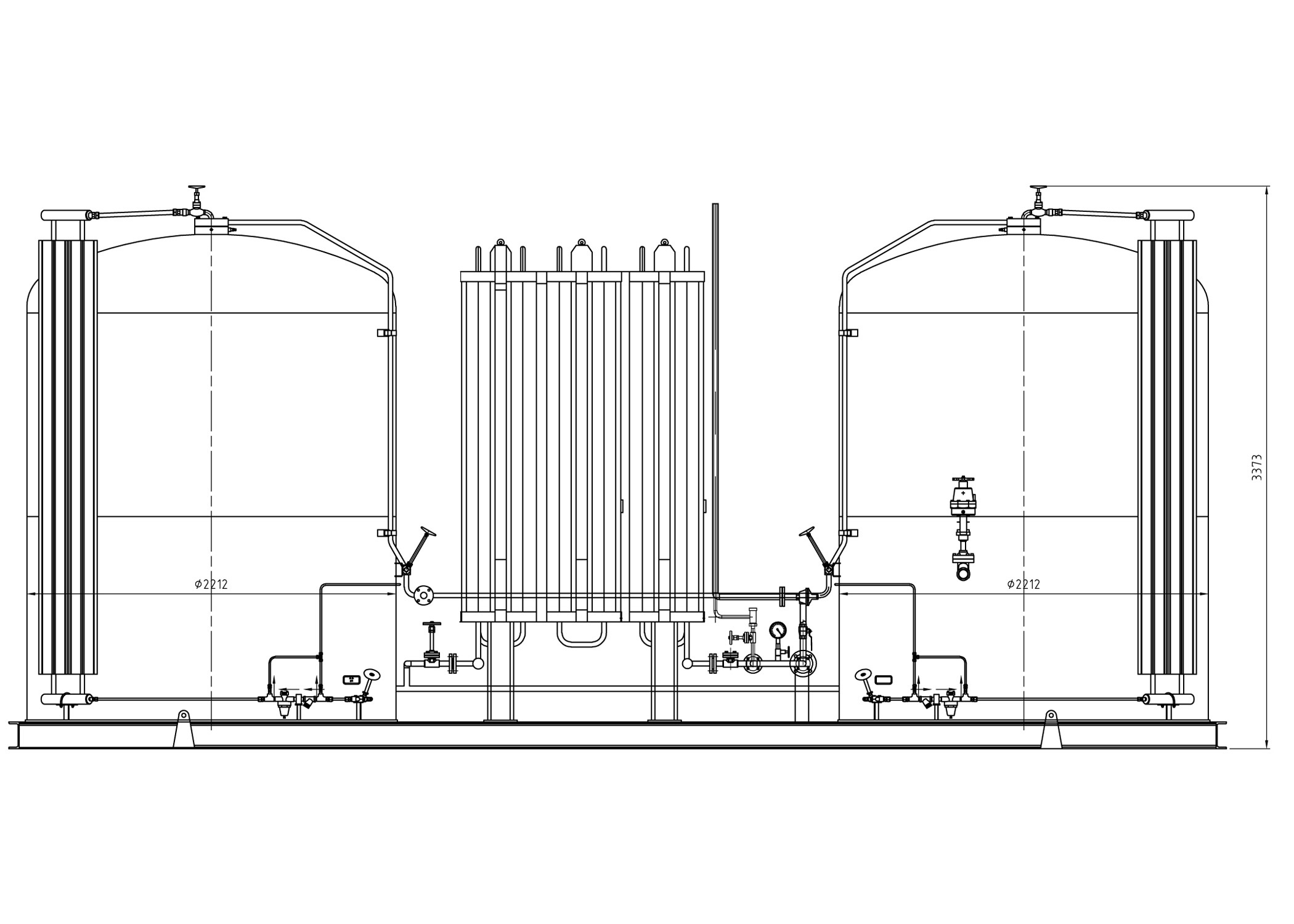 ASME LNG Microbulk Regas Station