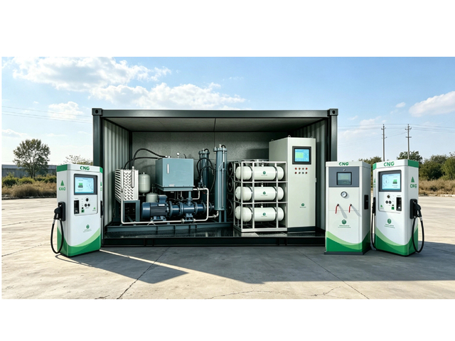CNG mobile refueling station