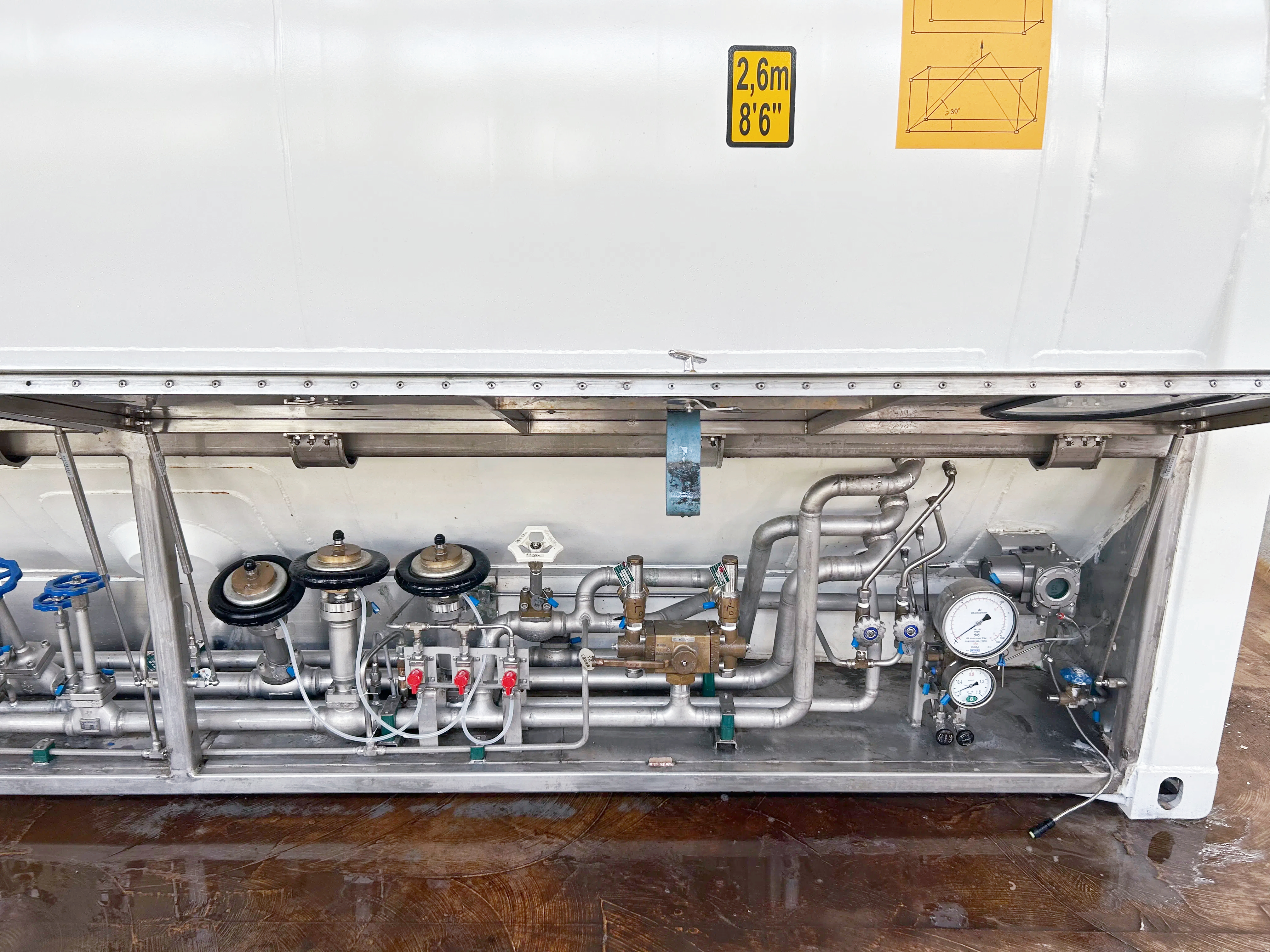 LNG ISO Tank Container Operations