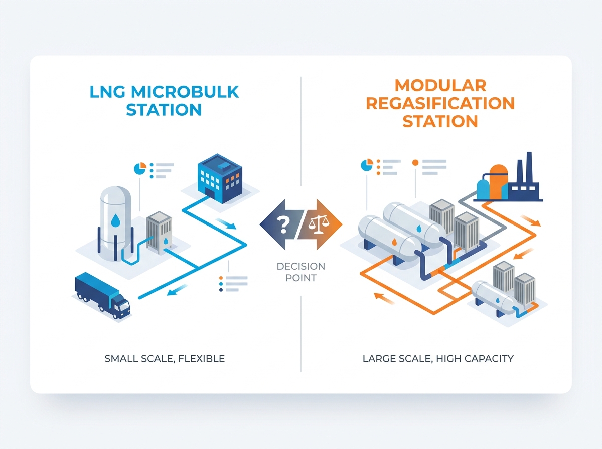 LNG Microbulk vs Regasification Station Comparison