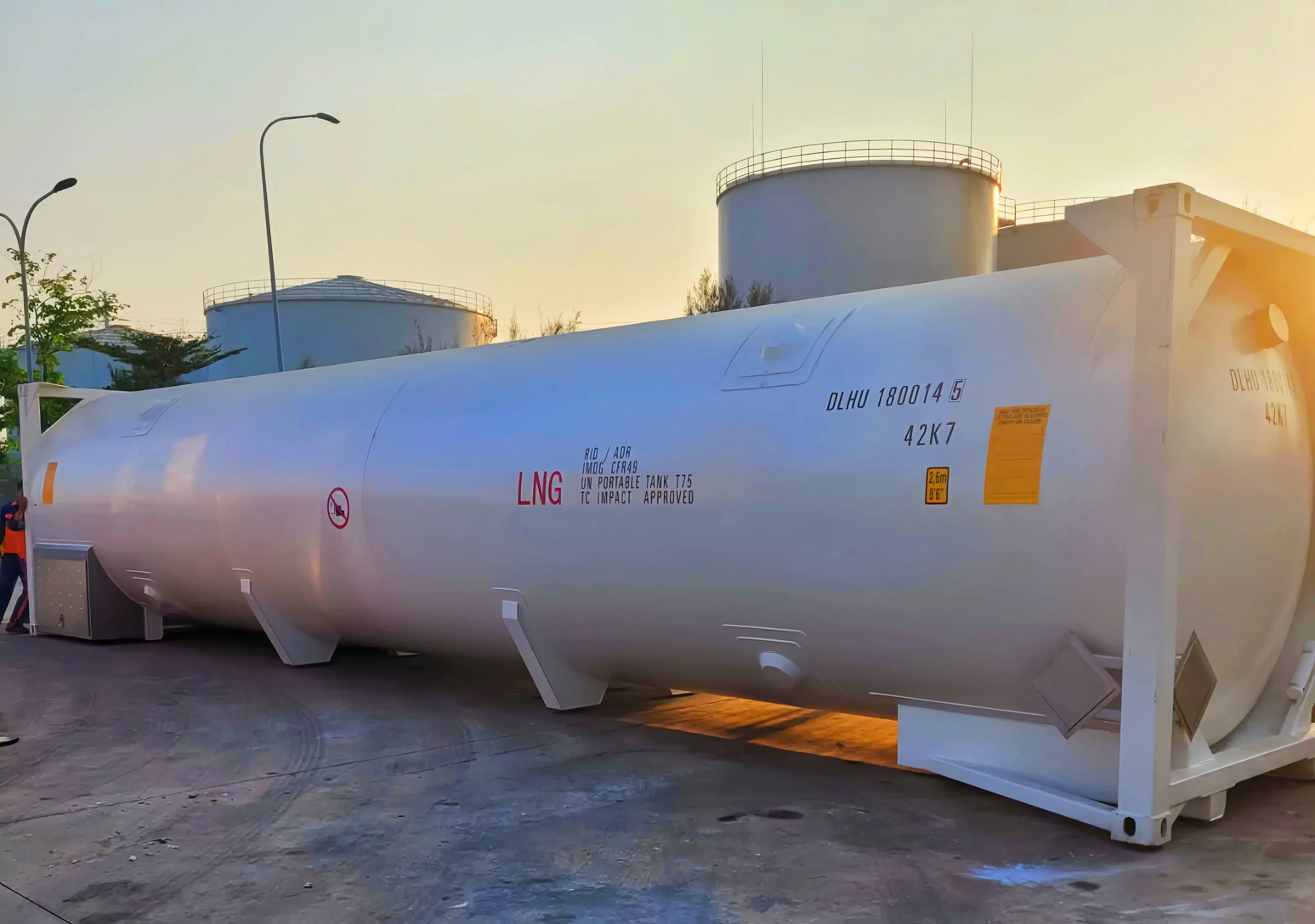 ISO Tank 40ft-越南客户现场
